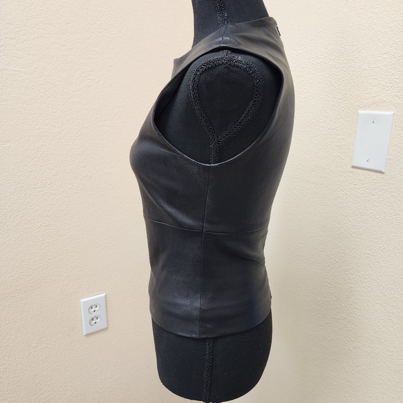 The Row Leather Vest Top - Picture 4 of 12